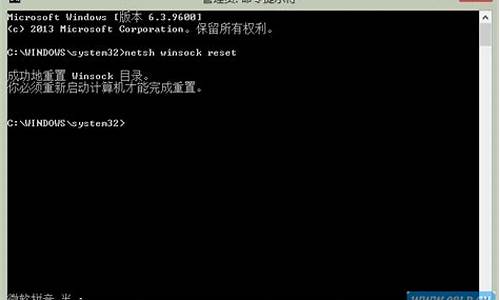 重置winsock目录有什么用_winsock重置什么意思